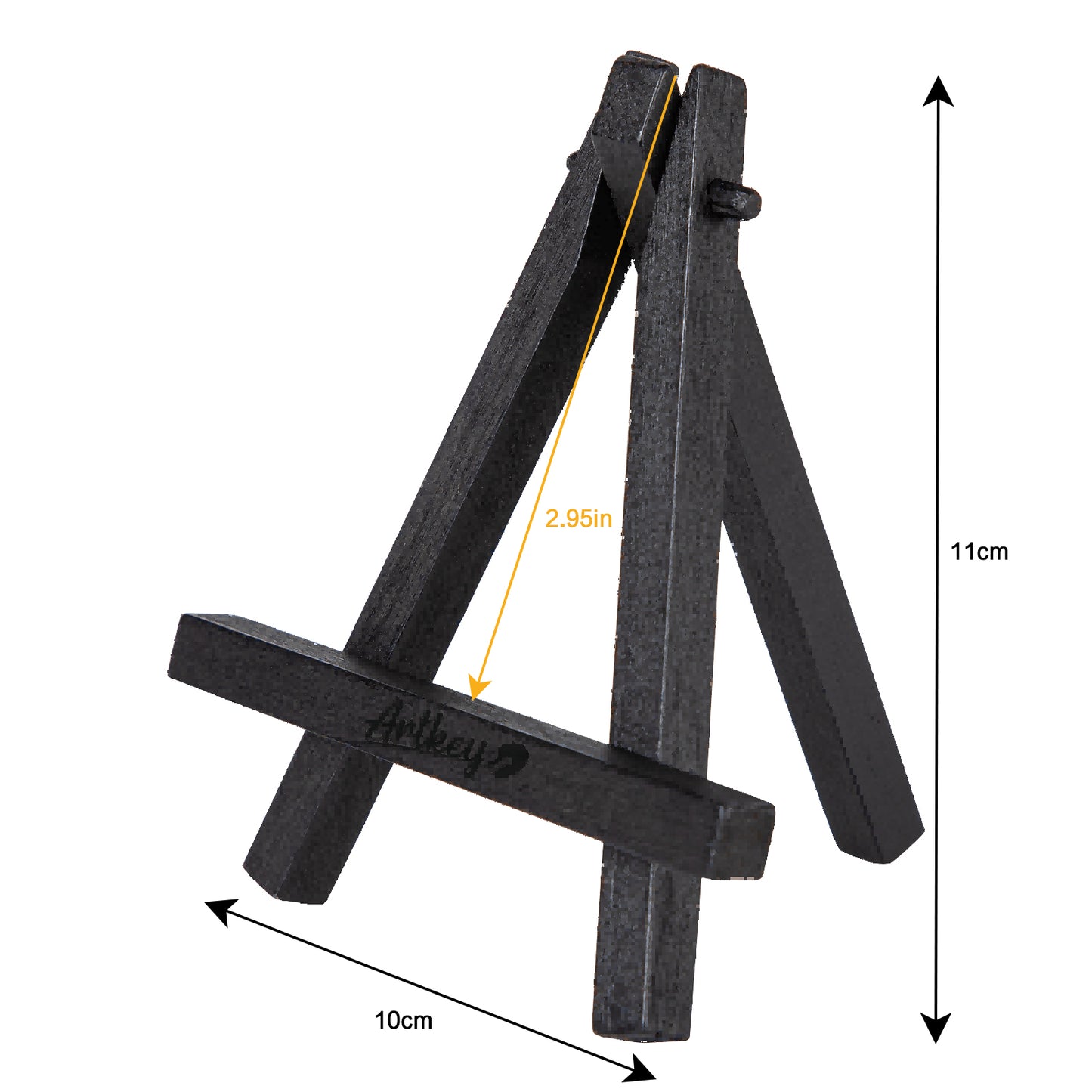 Artkey Mini Easel Stand for Painting and Display - Pack of 4