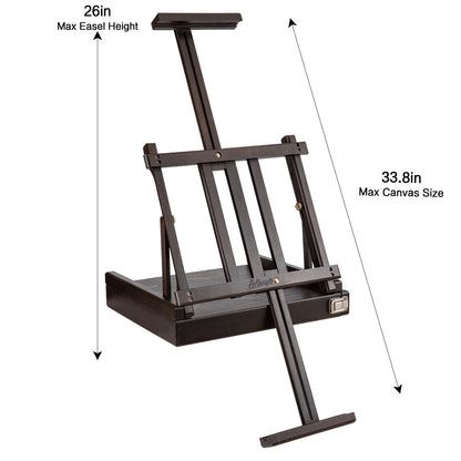 Artkey Wooden Tabletop Easel for painting