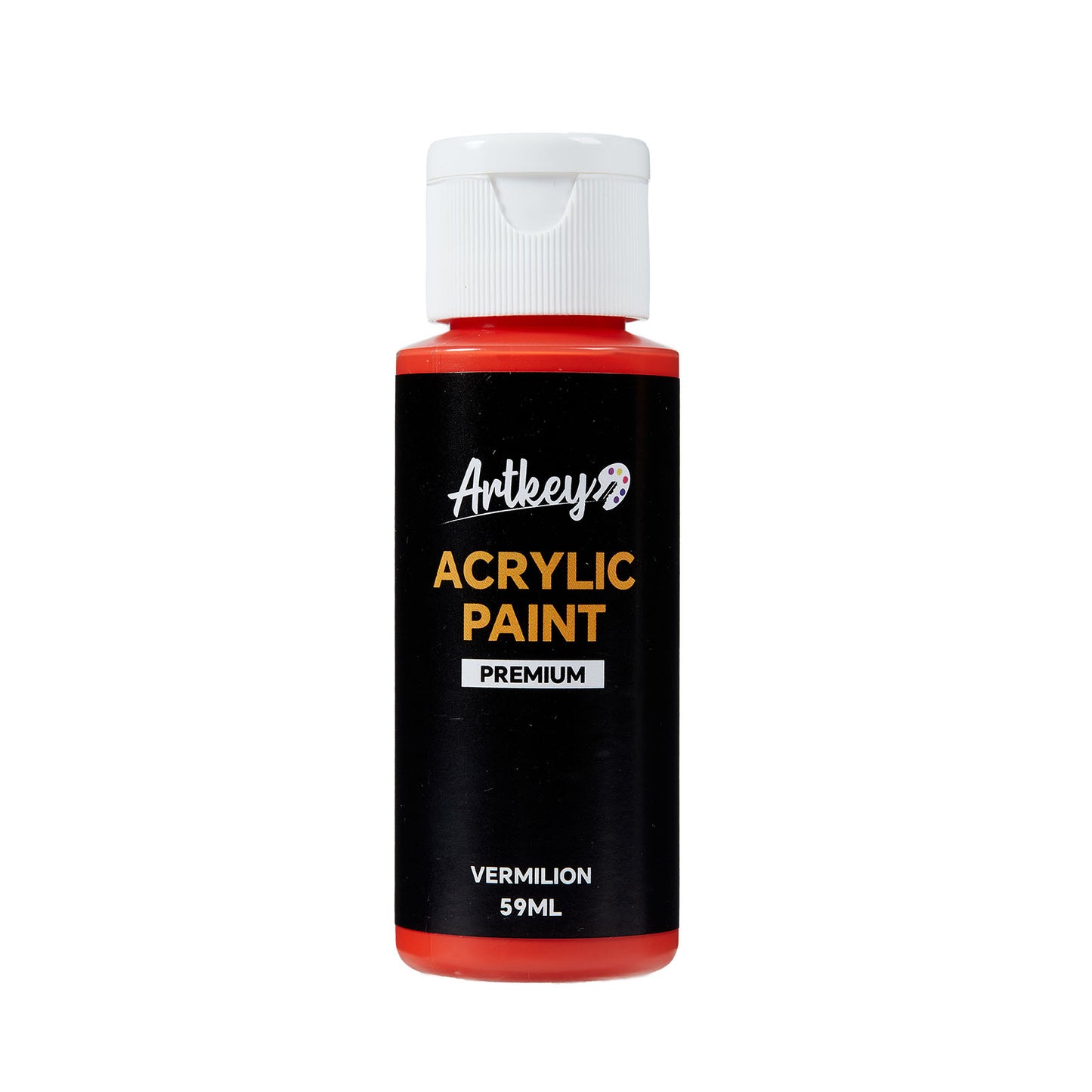 Vermilion Acrylic Paint - 2oz/59ml