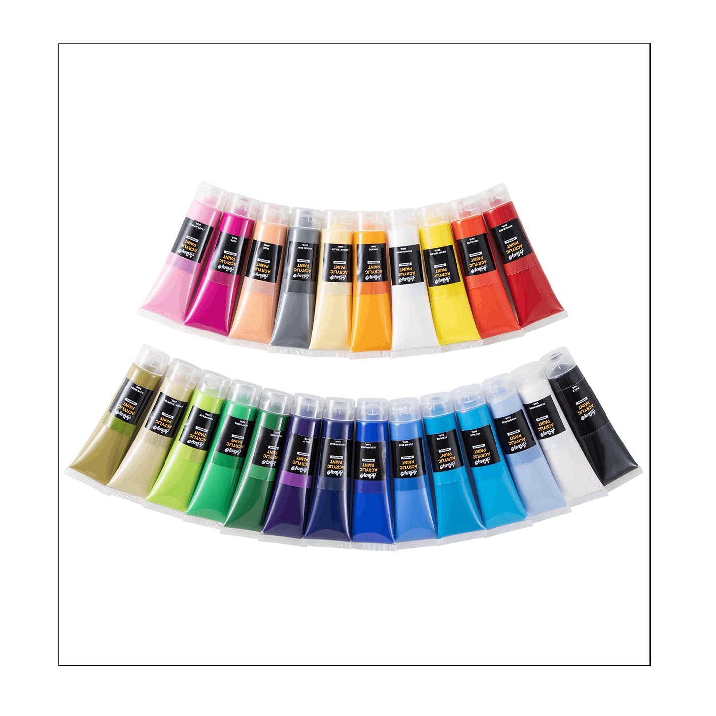 Artkey Acrylic Paint Set - 24 colors 36ml