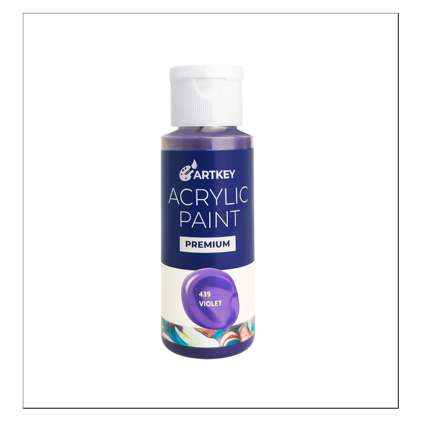 Violet Acrylic Paint - 2oz/59ml